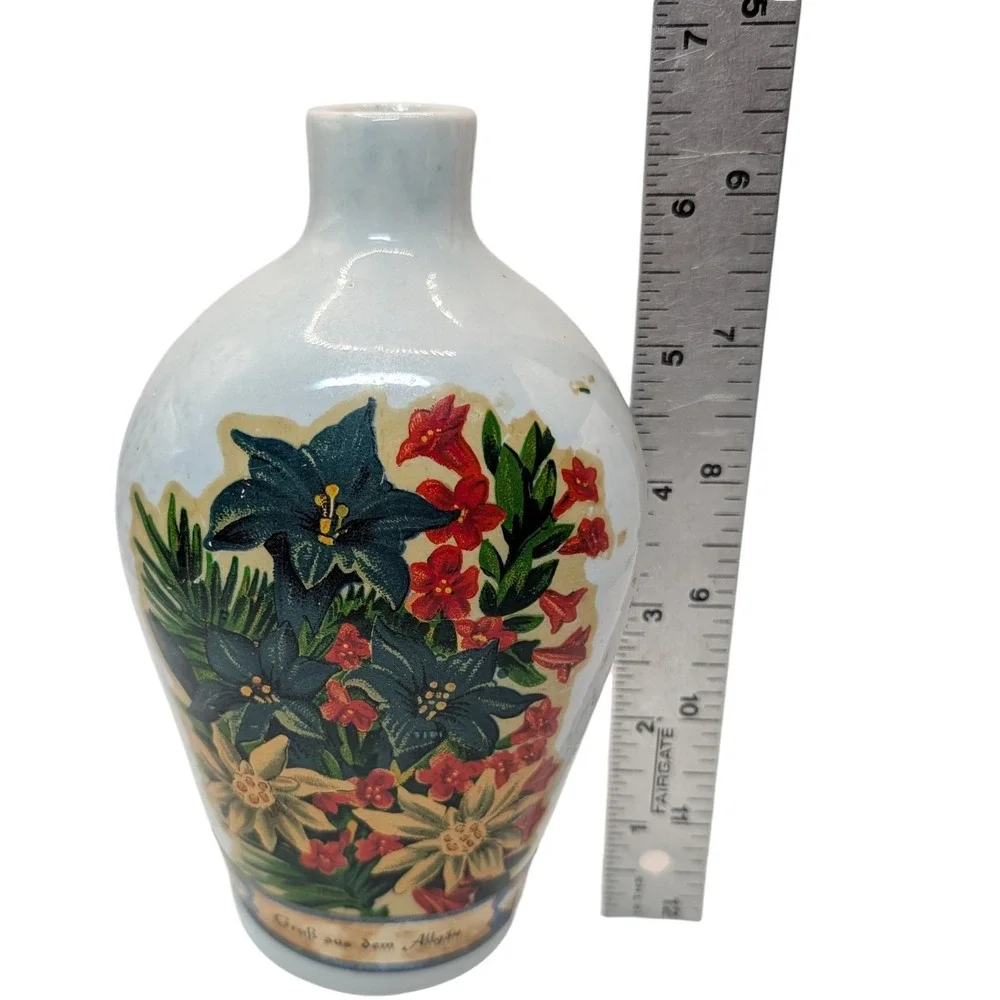 Vintage Eberhardt Garantie Jug Munchen Munich Floral Design Mid‎ Century Modern
